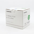Tamron 11-20mm F/2.8 Di III-A RXD Sony E tweedehands