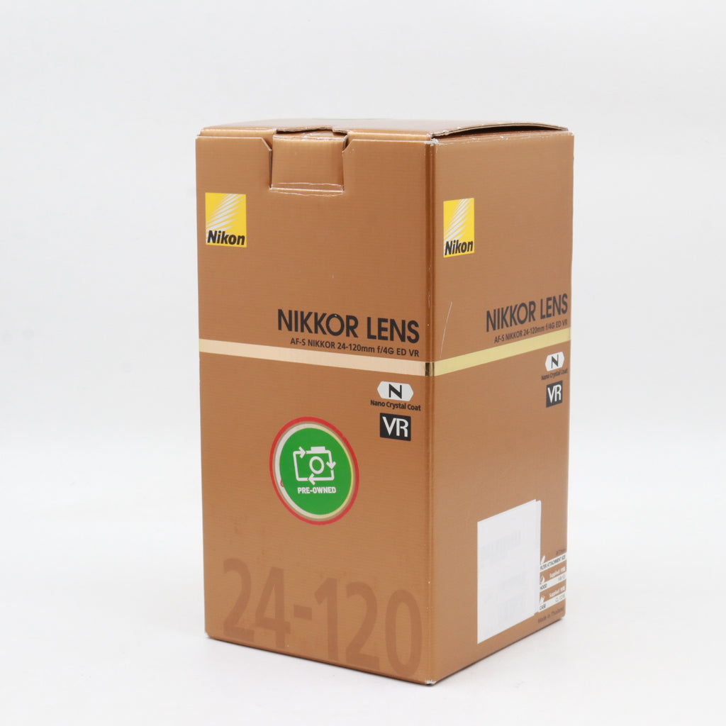 Nikon AF-S 24-120mm f/4G ED VR tweedehands