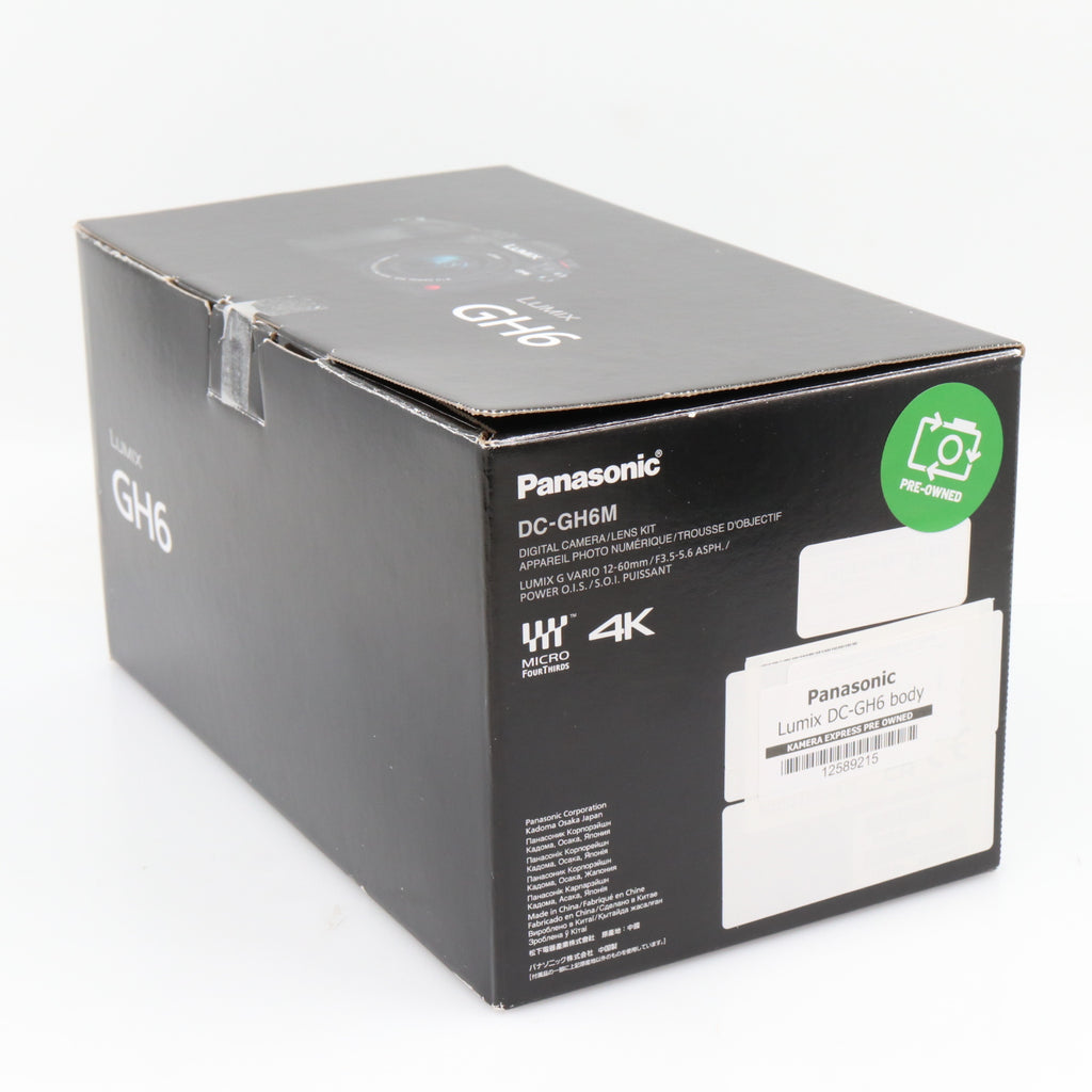 Panasonic Lumix DC-GH6 body used