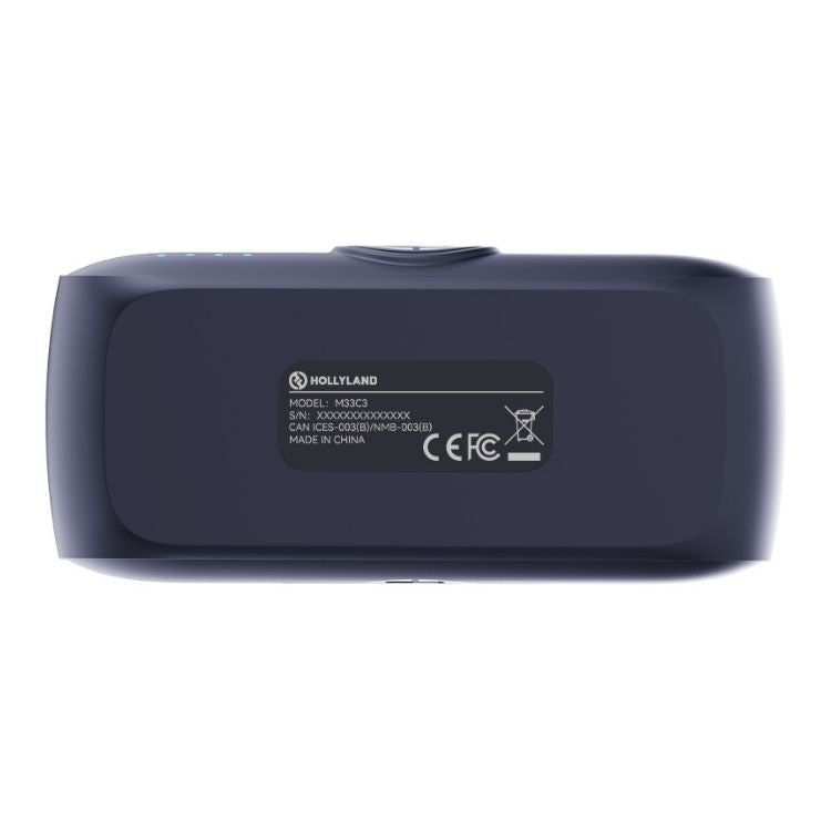 Hollyland LARK M3 Combo Étui de Charge (2TX + 1RX), Gris Sidéral