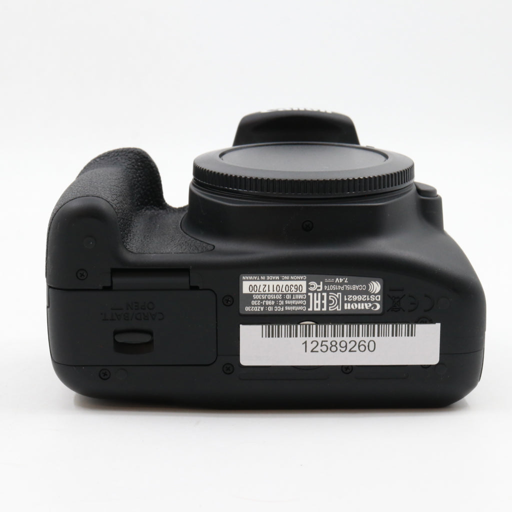 Canon EOS 1300D body used
