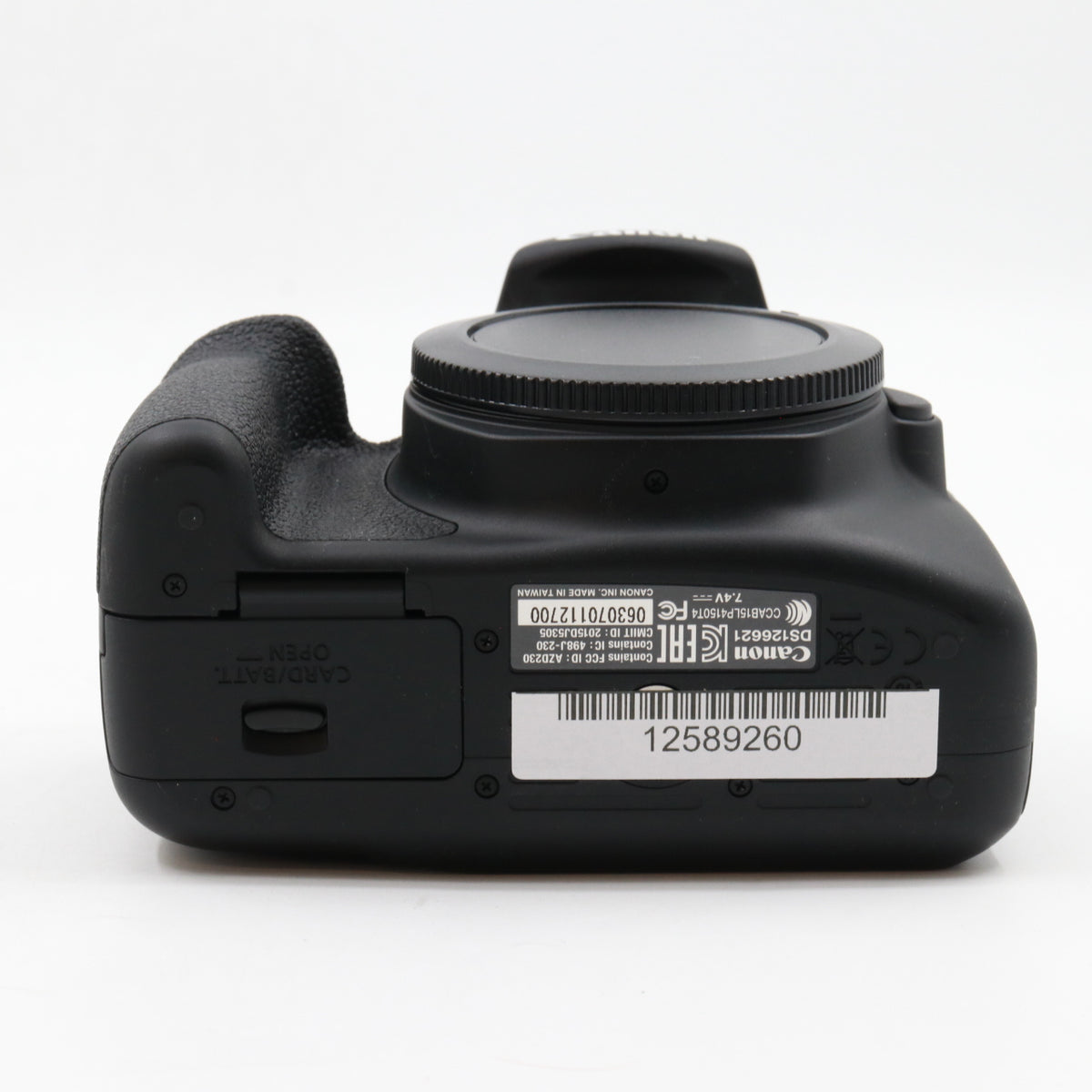 Canon EOS 1300D body used