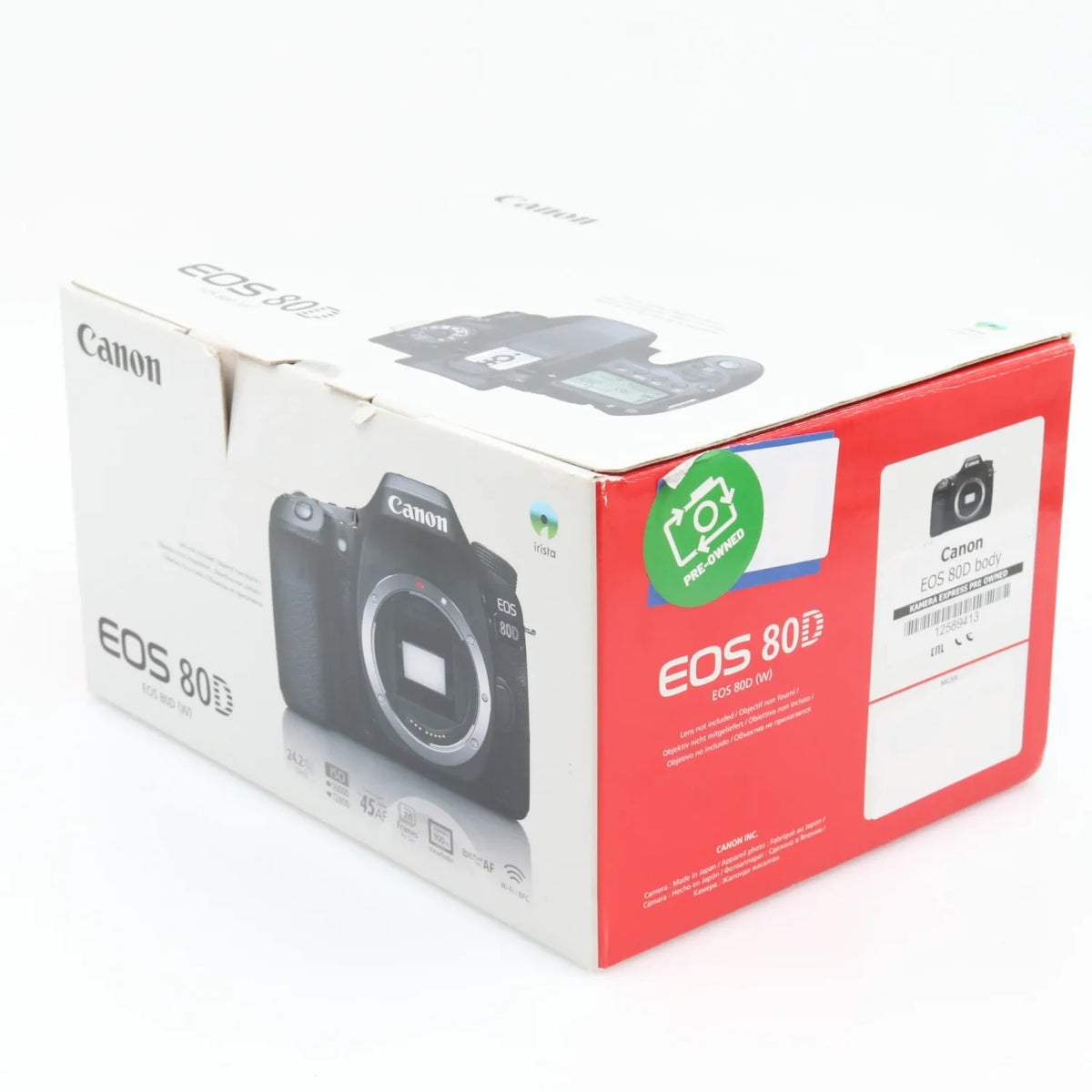 Canon EOS 80D cuerpo segunda mano