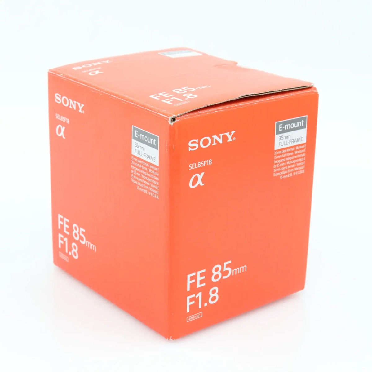 Sony FE 85mm f/1.8 used