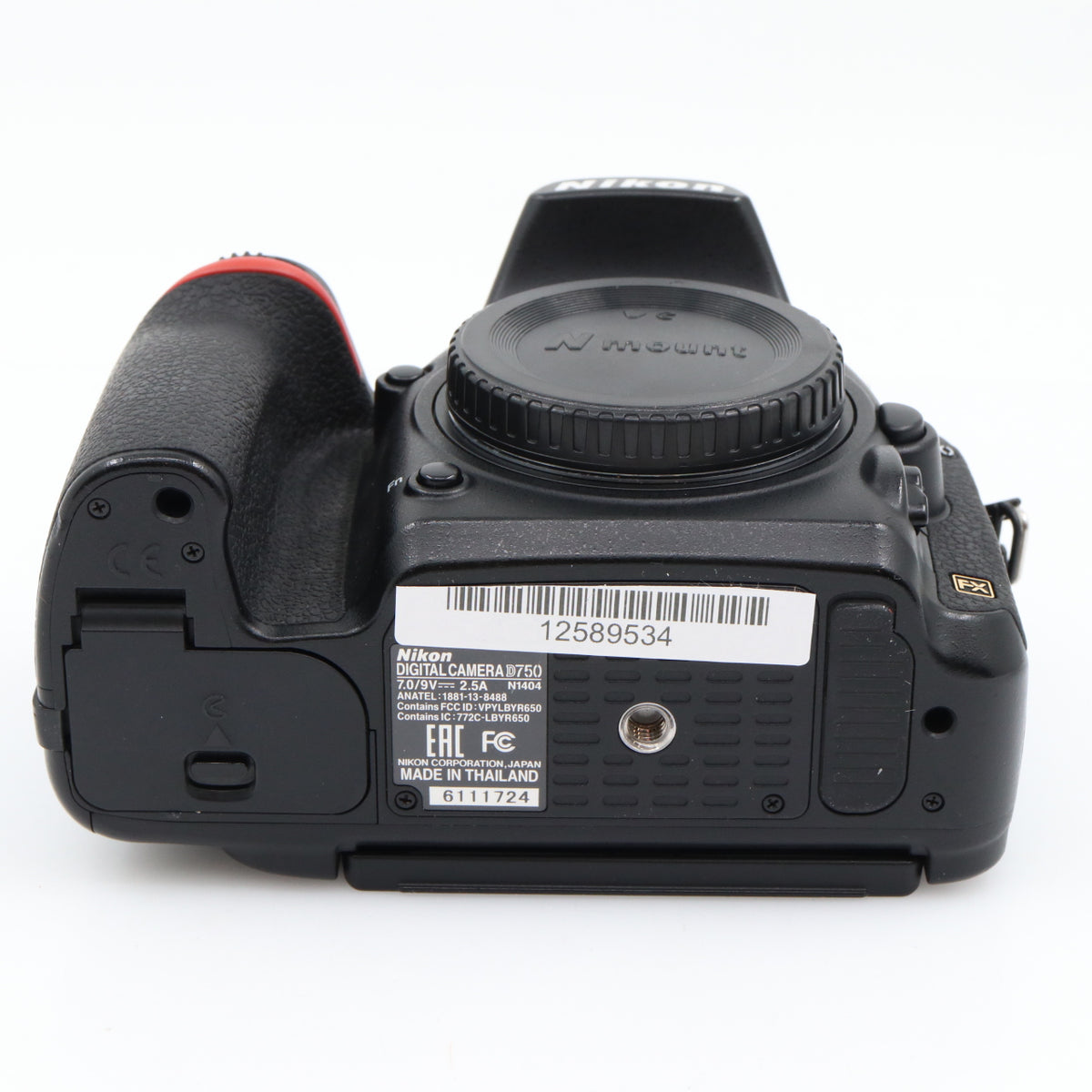 Nikon D750 body tweedehands