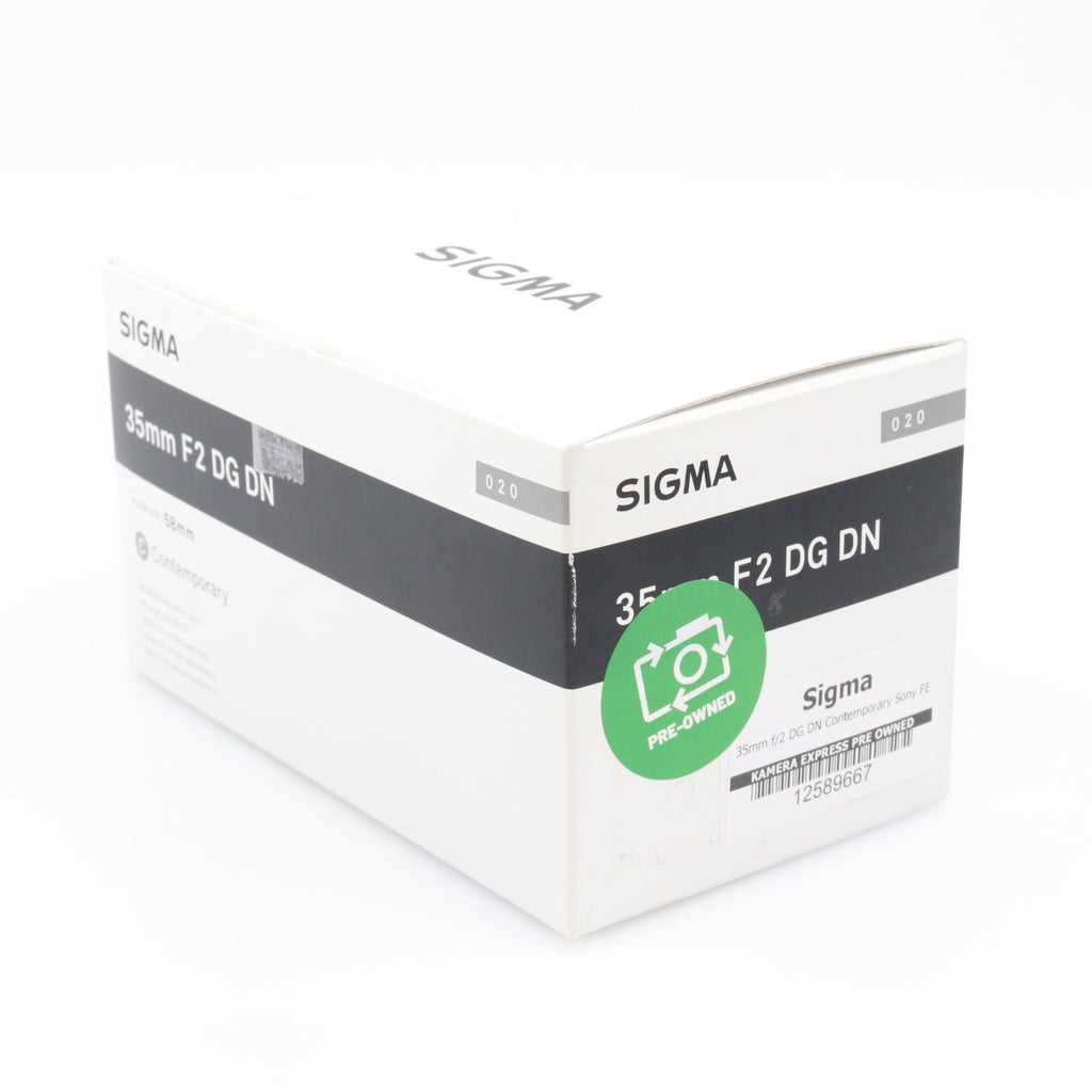 Sigma 35mm f/2 DG DN Contemporary Sony FE occasion