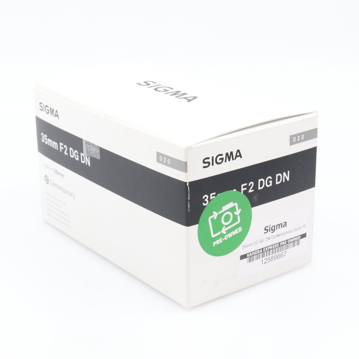Sigma 35mm f/2 DG DN Contemporary Sony FE occasion
