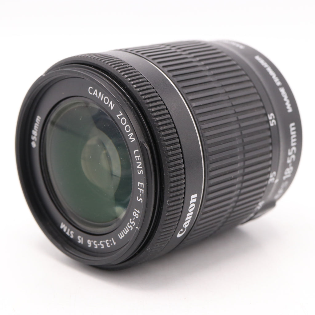 Canon EF-S 18-55mm f/3.5-5.6 IS STM tweedehands