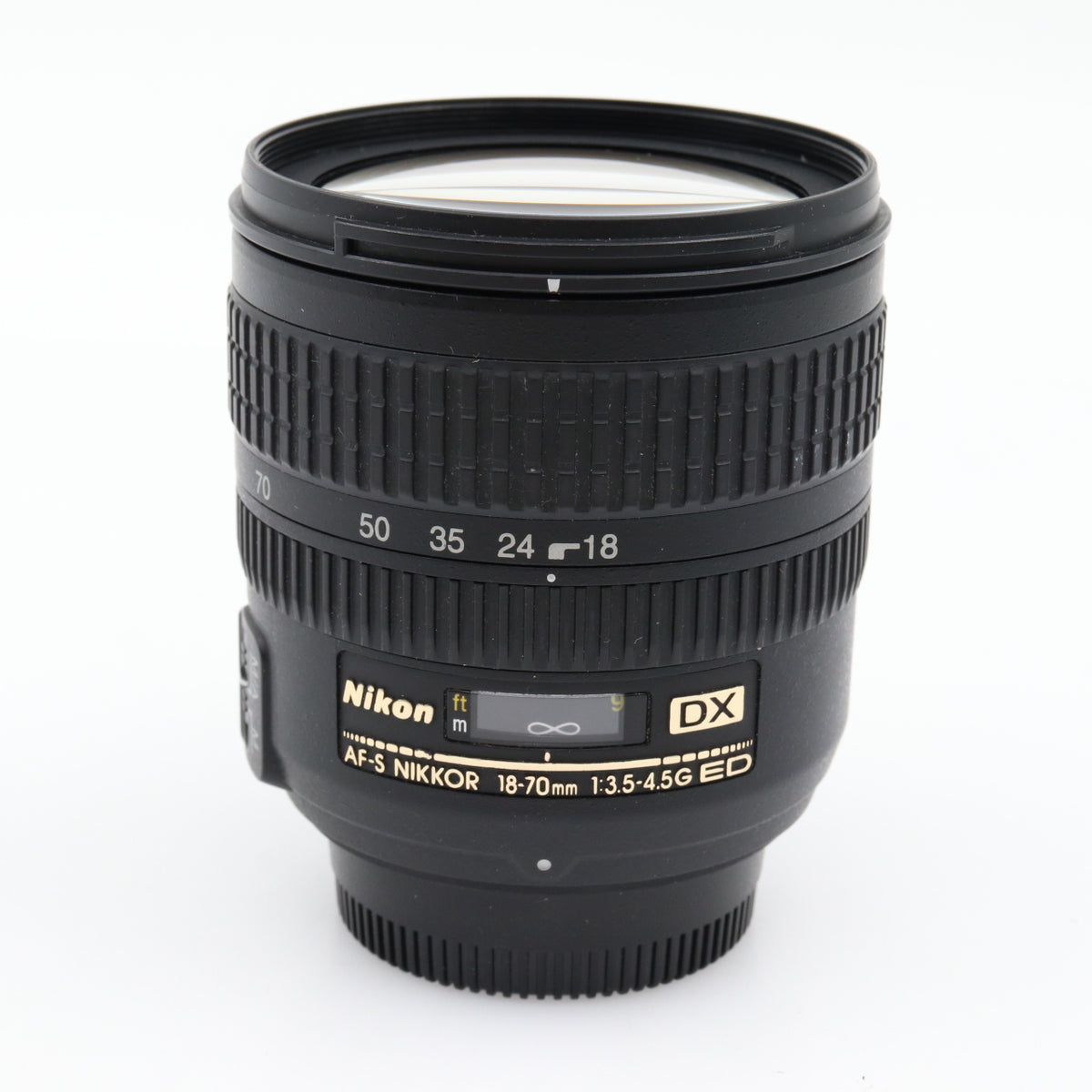 Nikon AF-S 18-70mm F/3.5-4.5 G DX IF ED tweedehands