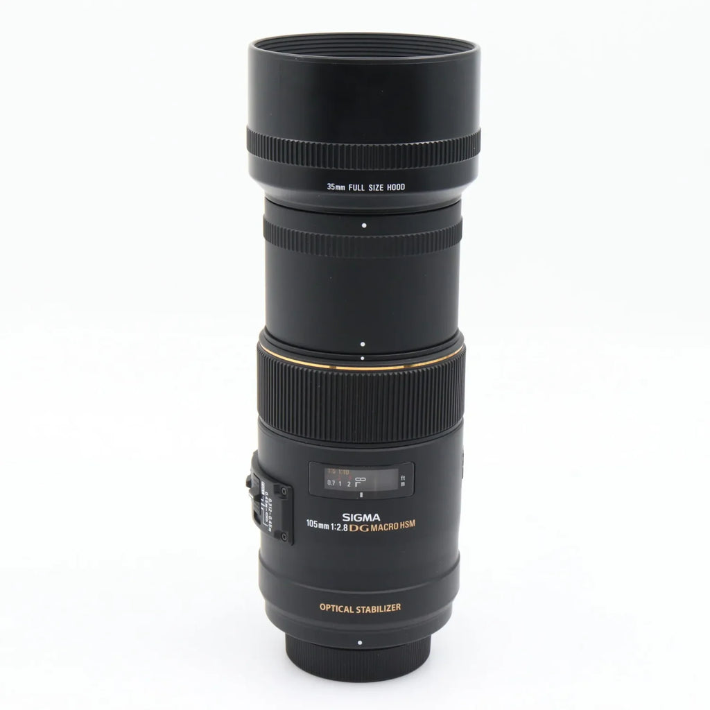 Sigma 105mm f/2.8 EX DG Macro OS HSM Nikon FX used