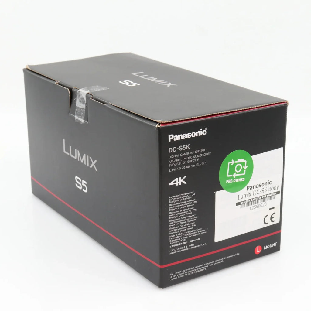 Panasonic Lumix DC-S5 body used