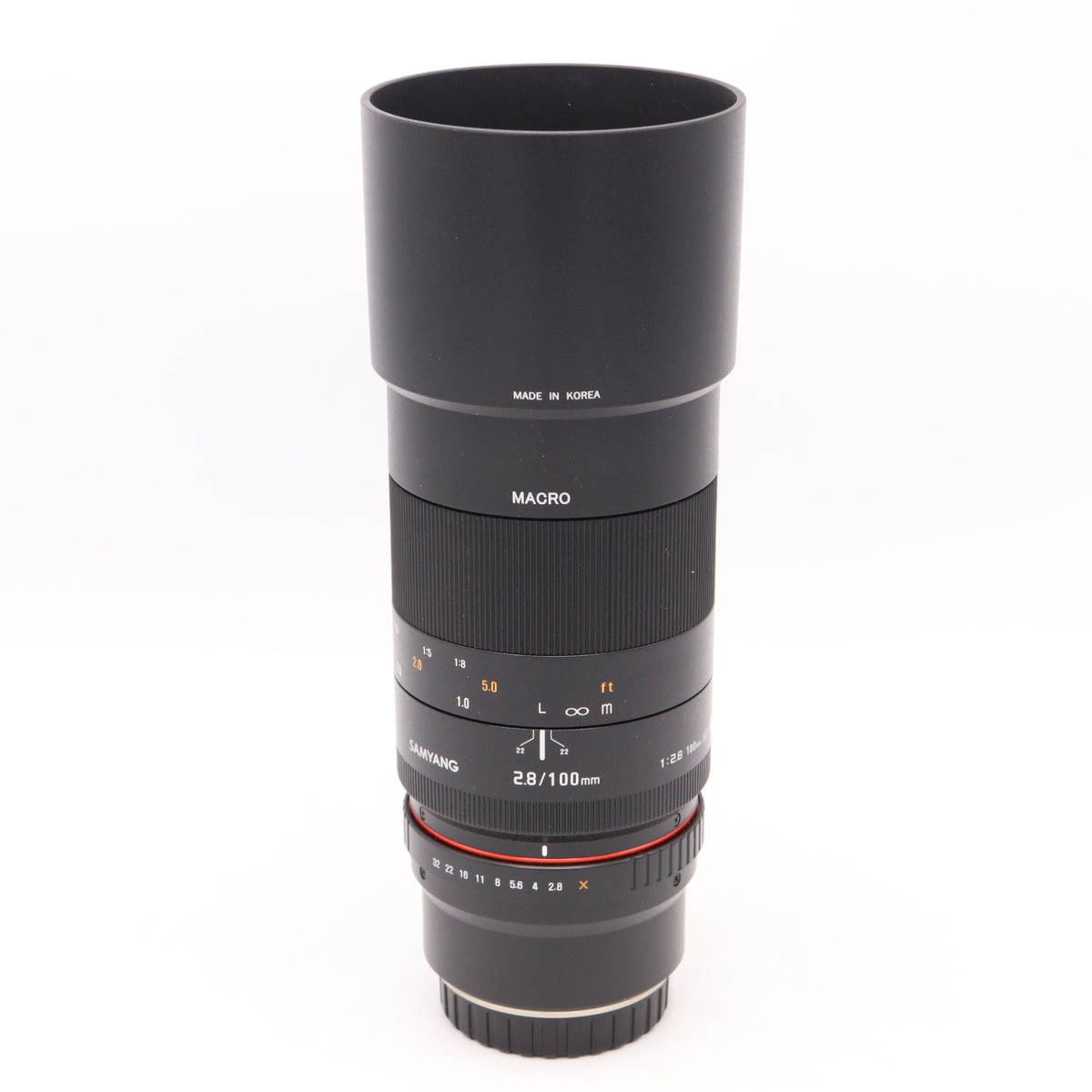 Samyang 100mm F/2.8 ED UMC Macro Fuji X occasion