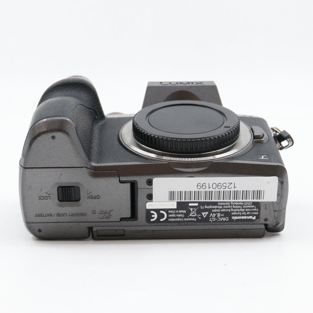 Panasonic Lumix DMC-G7 body used