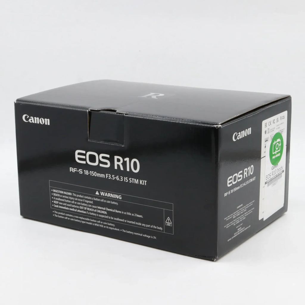 Canon EOS R10 body used
