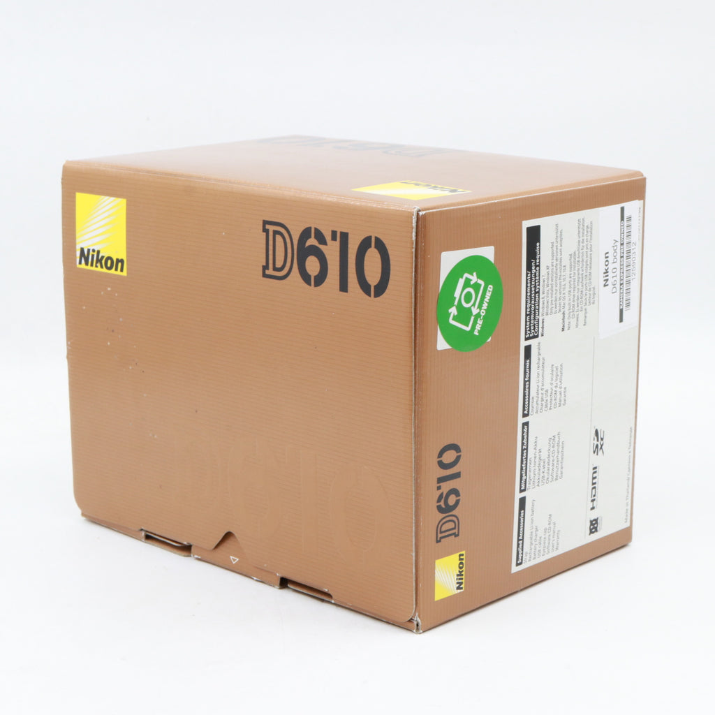 Nikon D610 body tweedehands