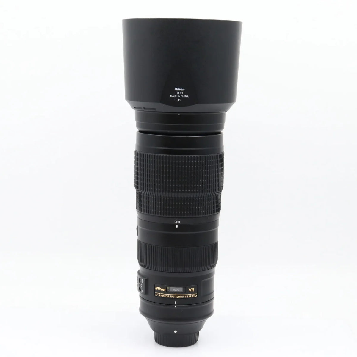 Nikon AF-S 200-500mm f/5.6E ED VR segunda mano