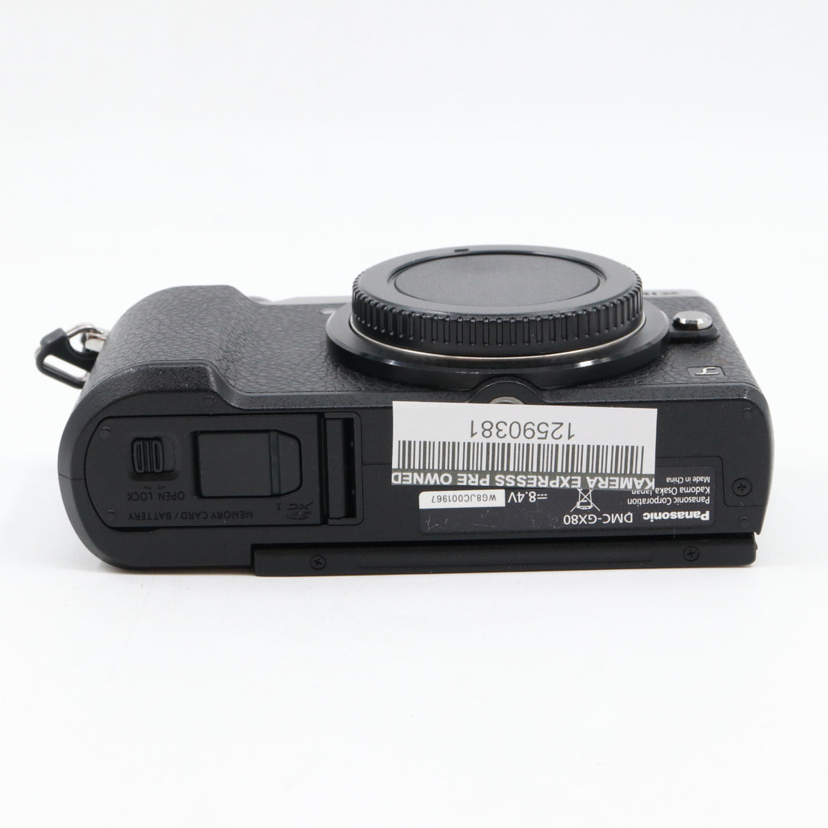 Panasonic Lumix DMC-GX80 boîtier occasion