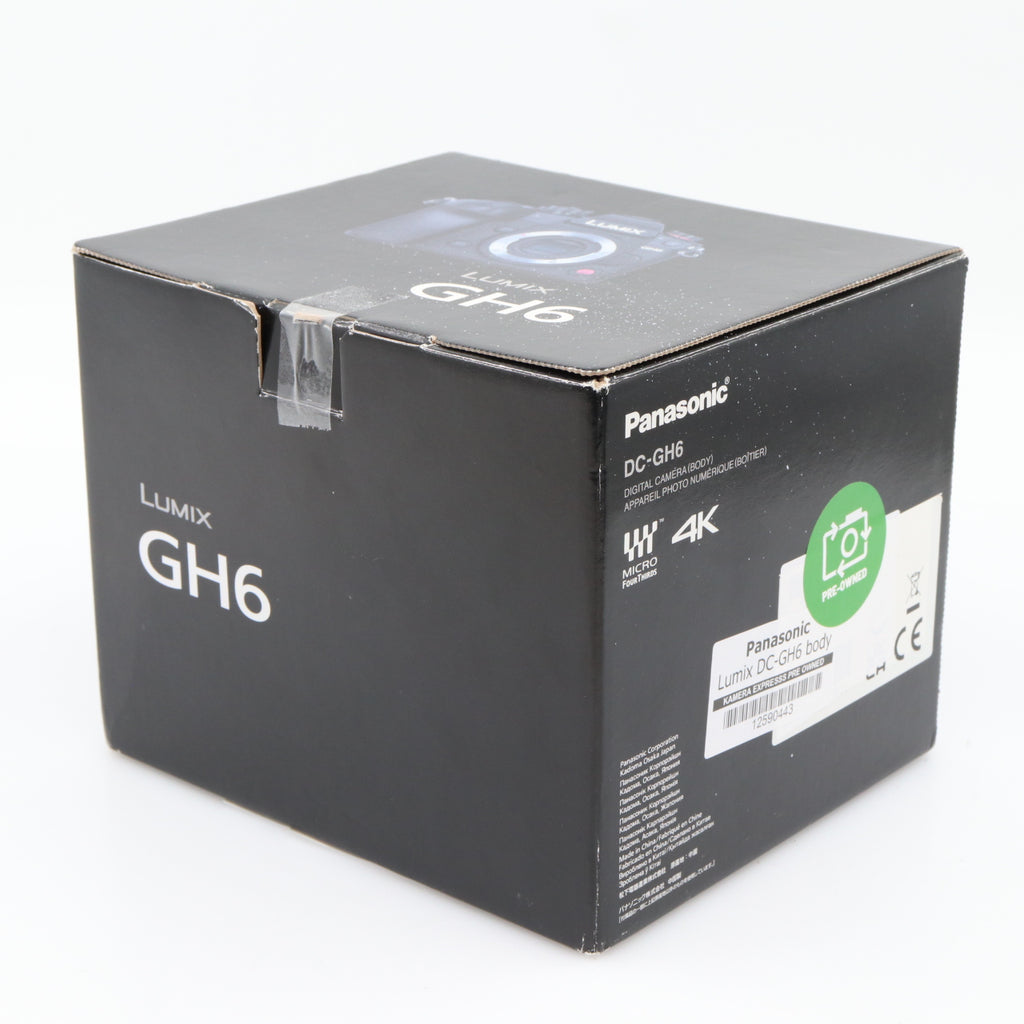 Panasonic Lumix DC-GH6 body tweedehands