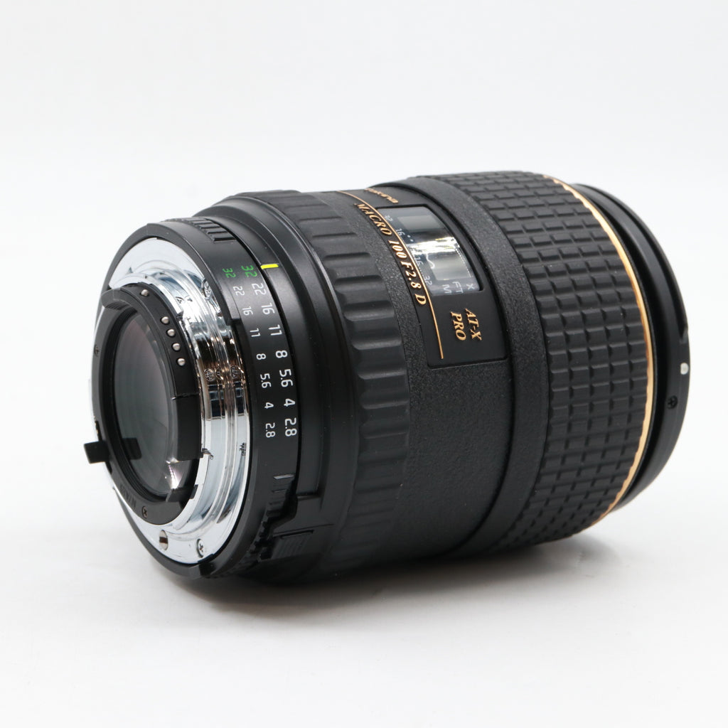 Tokina 100mm F/2.8 AT-X macro 1:1 Nikon FX occasion