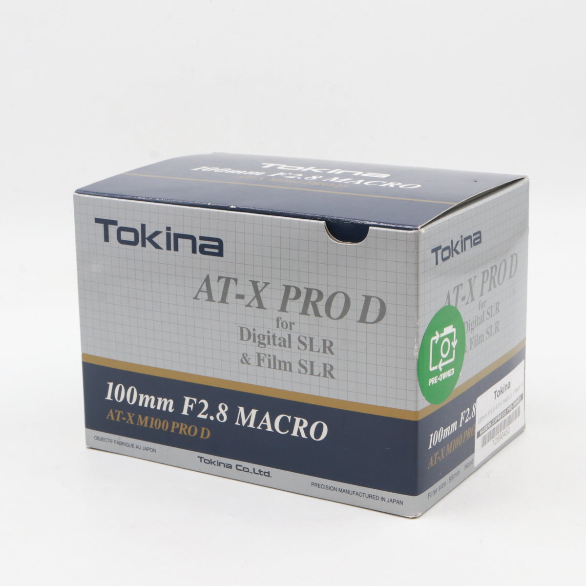 Tokina 100mm F/2.8 AT-X macro 1:1 Nikon FX occasion