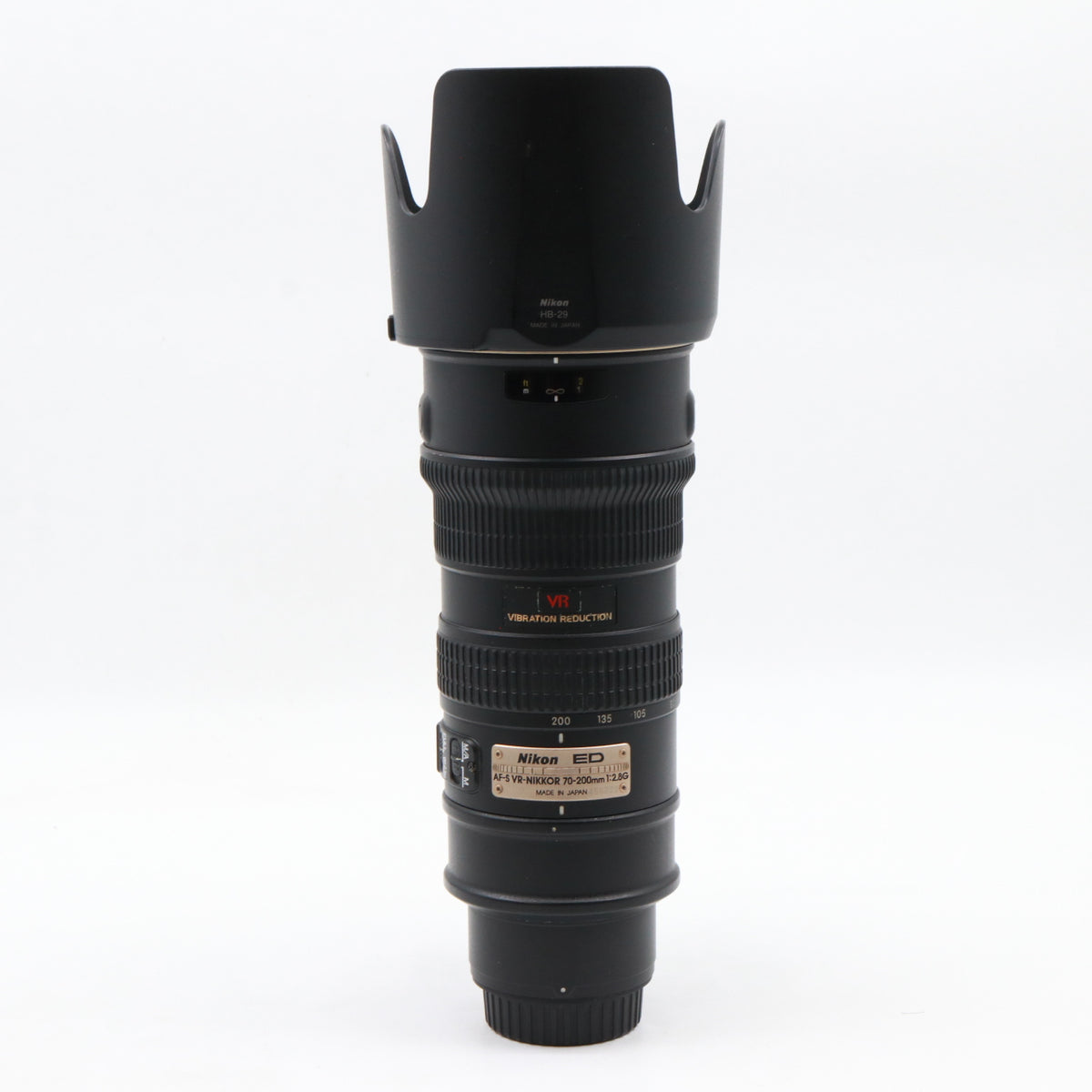 Nikon AF-S 70-200mm f/2.8G ED VR occasion