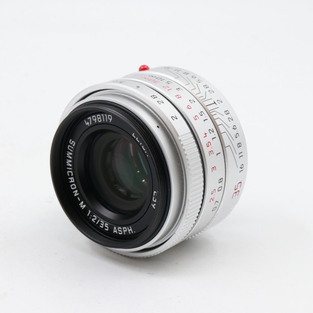 Leica 11674 Summicron-M 35mm f/2 ASPH. zilver tweedehands