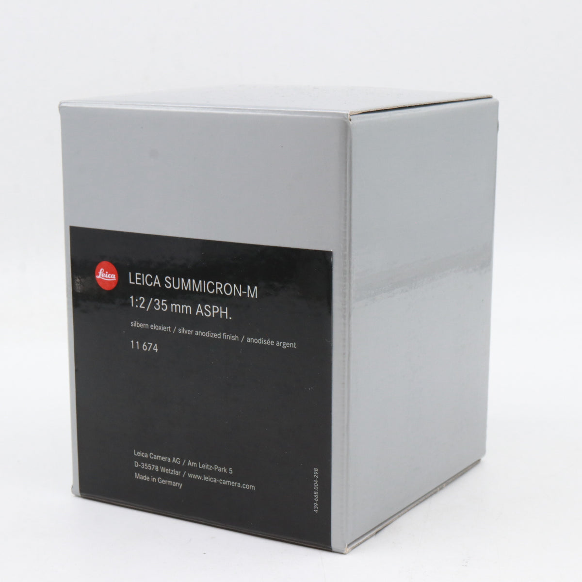 Leica 11674 Summicron-M 35mm f/2 ASPH. zilver tweedehands