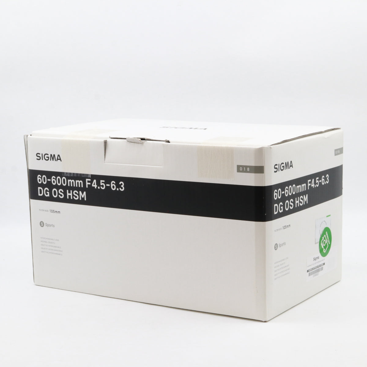 Sigma 60-600mm f/4.5-6.3 DG OS HSM Sports Canon EF occasion