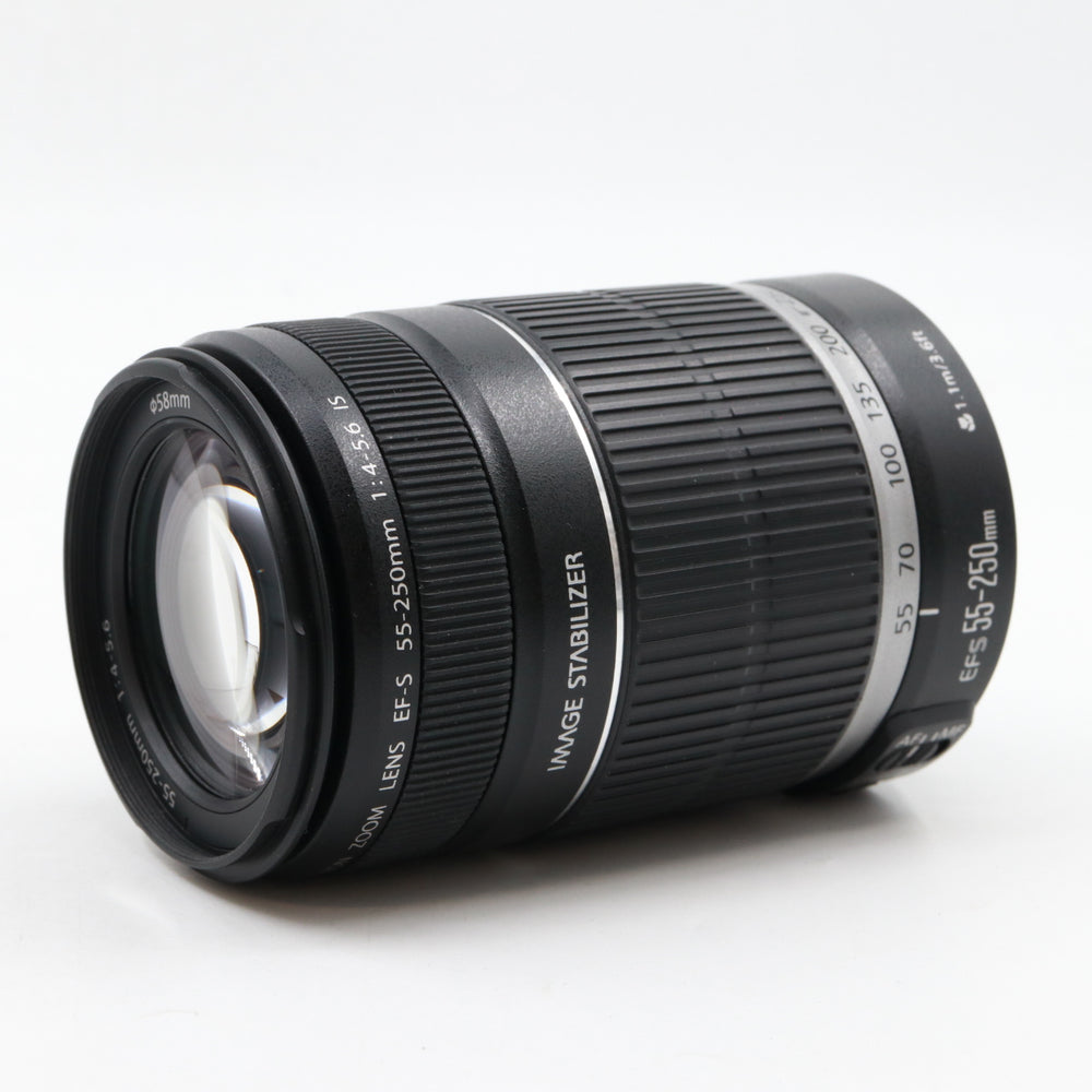 Canon EF-S 55-250mm f/4-5.6 IS tweedehands