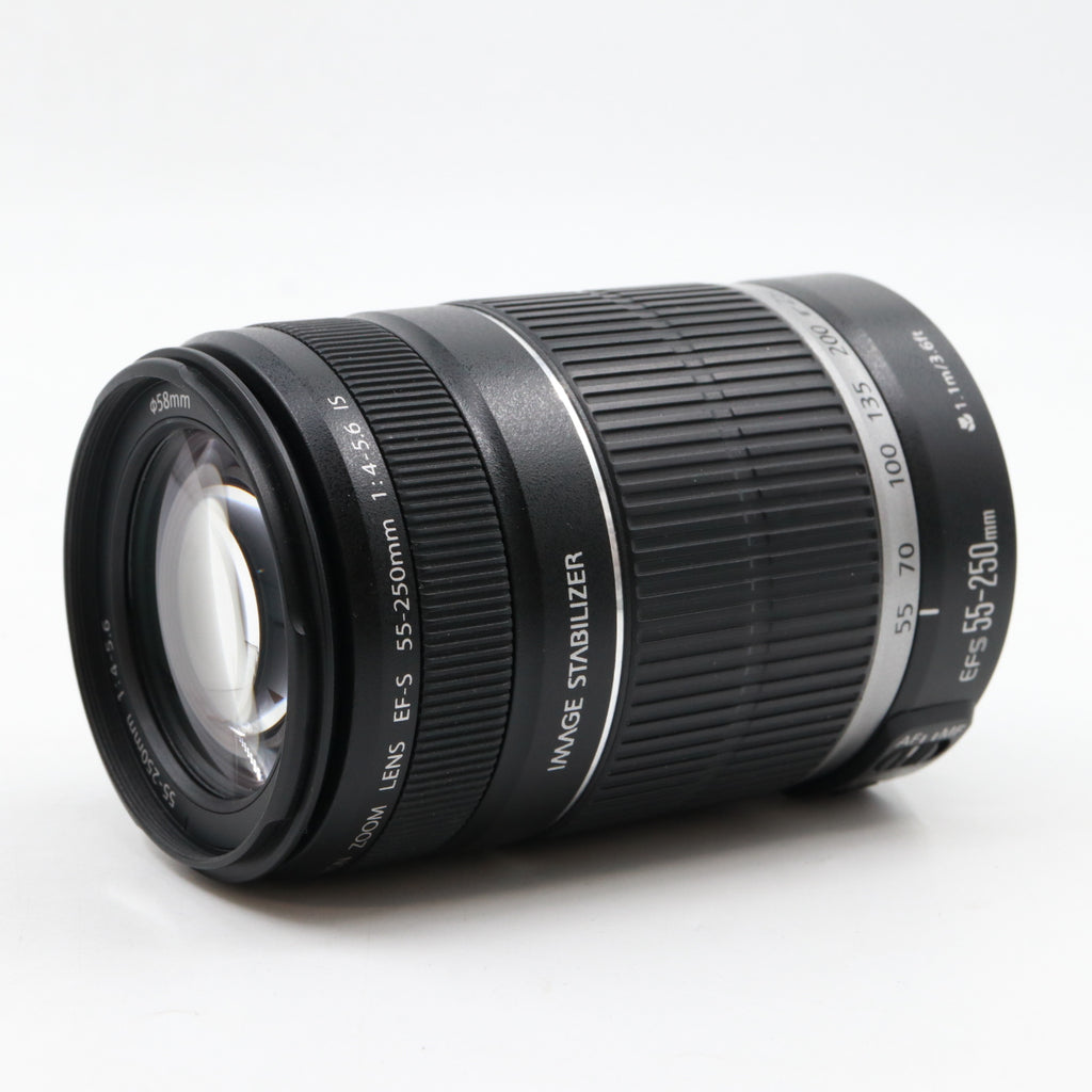 Canon EF-S 55-250mm f/4-5.6 IS tweedehands