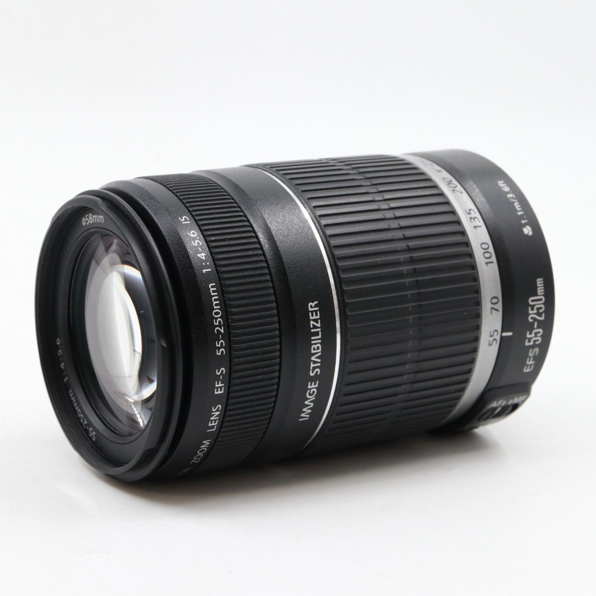 Canon EF-S 55-250mm f/4-5.6 IS tweedehands