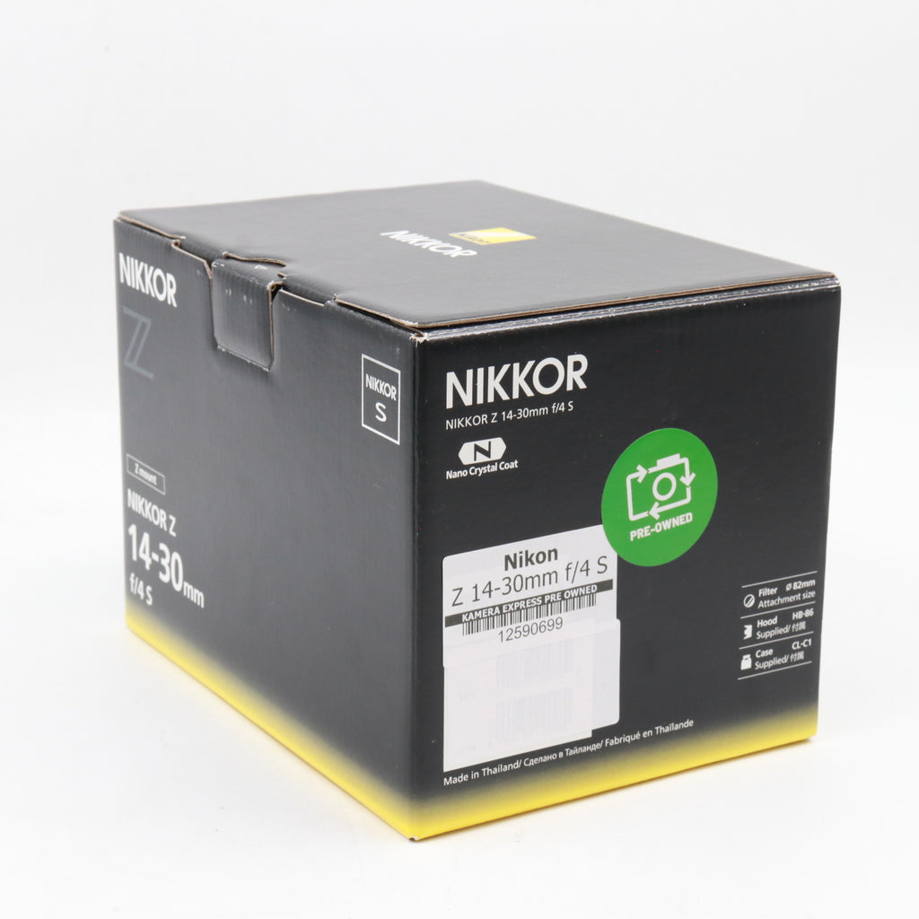 Nikon Z 14-30mm f/4 S tweedehands
