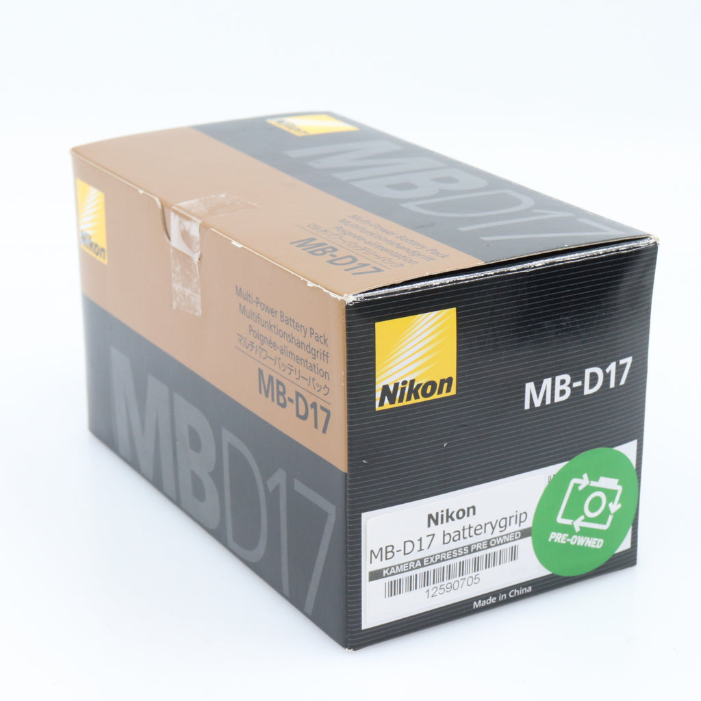 Nikon MB-D17 batterygrip used