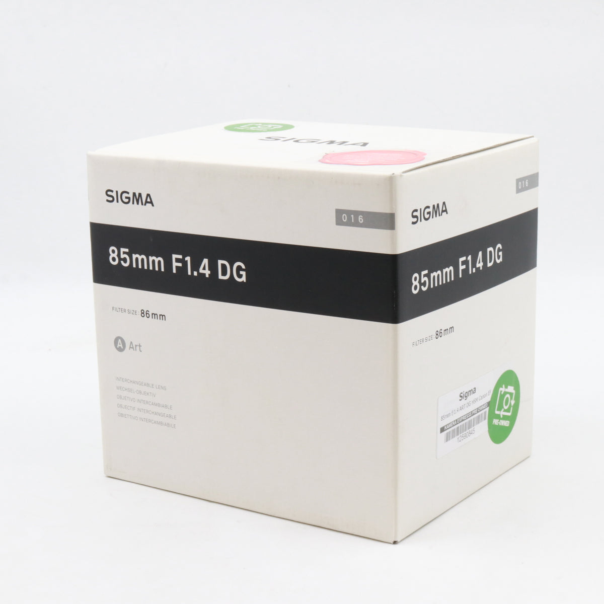 Sigma 85mm f/1.4 ART DG HSM Canon EF occasion