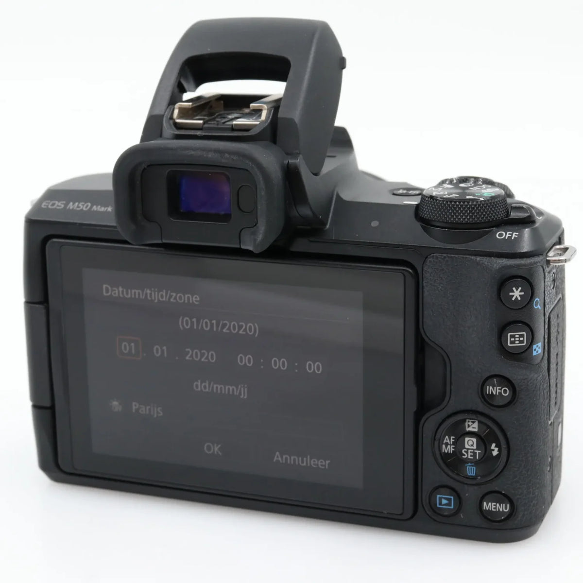 Canon EOS M50 mark II + EF-M 15-45mm f/3.5-6.3 IS STM occasion