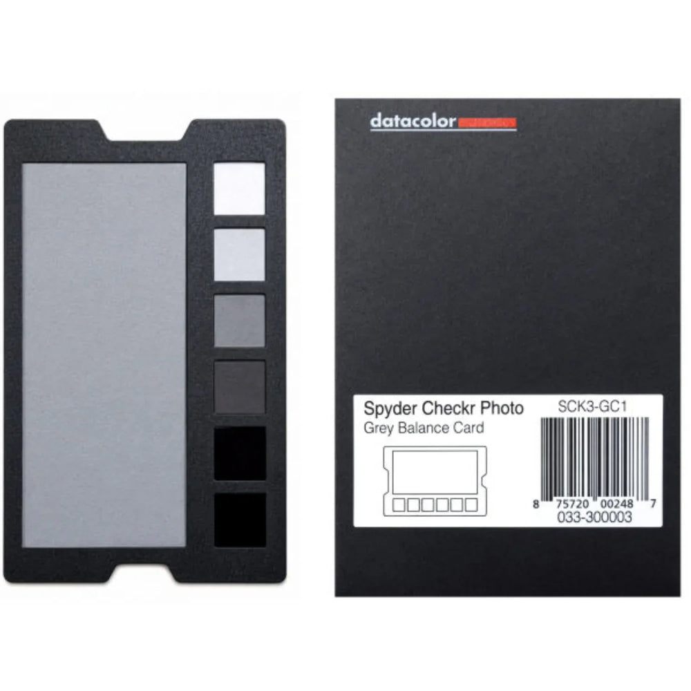 Datacolor Spyder Checkr Photo Grey Balance Card