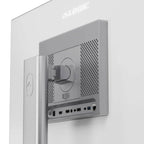 Alogic Aspekt 32" 4K UHD Docking Monitor with Raise Stand – Silver Matte