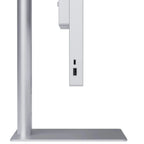 Alogic Aspekt 32" 4K UHD Docking Monitor with Raise Stand – Silver Matte