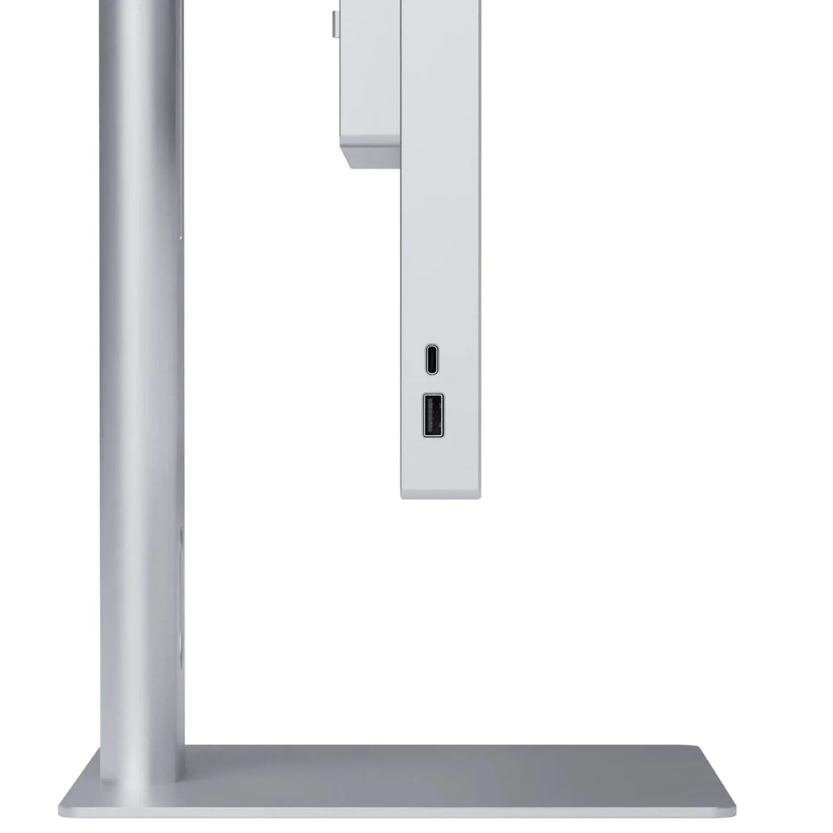 Alogic Aspekt 32" 4K UHD Docking Monitor with Raise Stand – Silver Matte