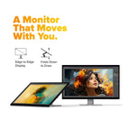 Alogic Clarity Fold Touch 27" 4K Touchscreen-Monitor mit Webcam und USB-C Power Delivery