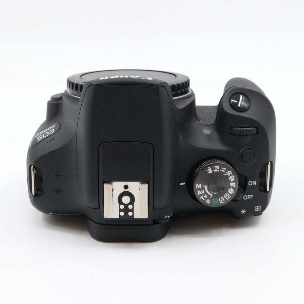 Canon EOS 2000D body used