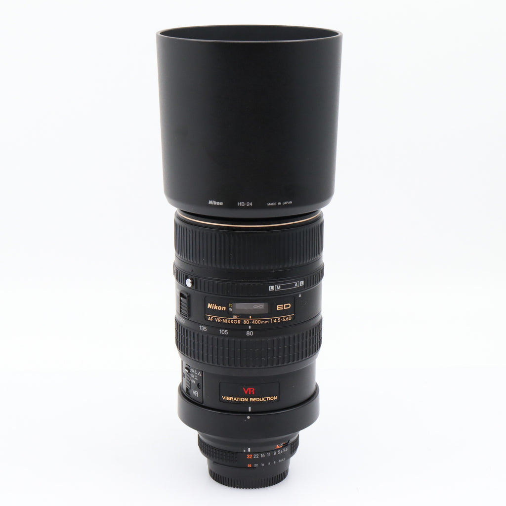 Nikon AF 80-400mm F/4.5-5.6 D ED VR tweedehands