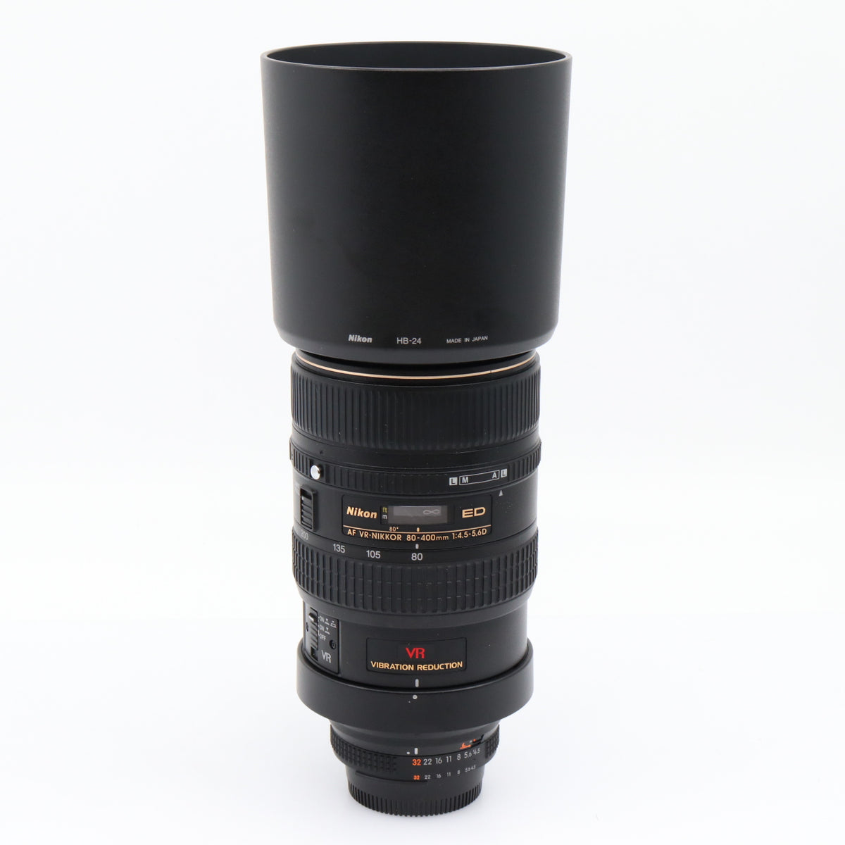 Nikon AF 80-400mm F/4.5-5.6 D ED VR tweedehands