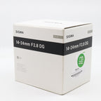 Sigma 14-24mm f/2.8 DG HSM Art Nikon FX occasion