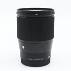 Sigma 16mm f/1.4 DC DN Contemporary Sony E occasion