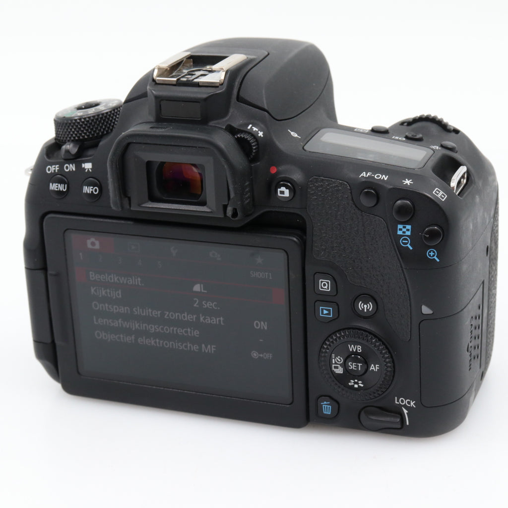 Canon EOS 77D body tweedehands