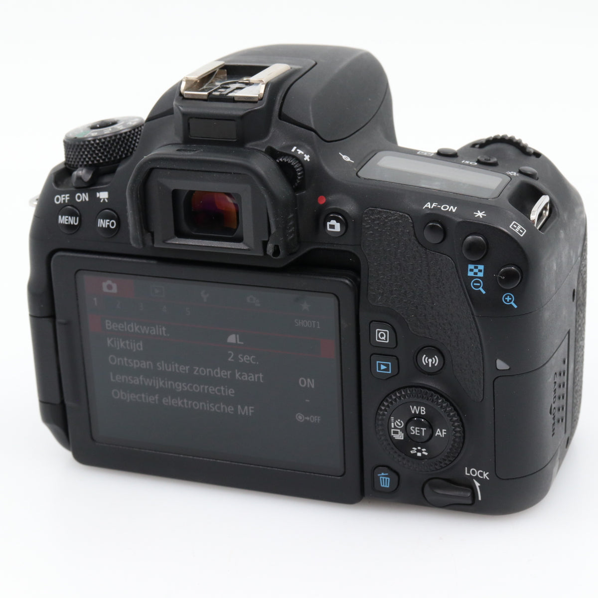 Canon EOS 77D body tweedehands
