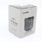 Canon EF-S 10-18mm f/4.5-5.6 IS STM tweedehands