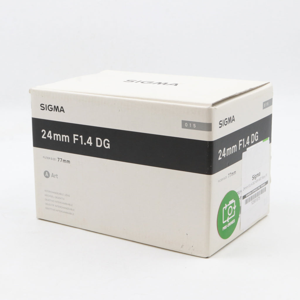Sigma 24mm f/1.4 DG HSM ART Sony FE occasion