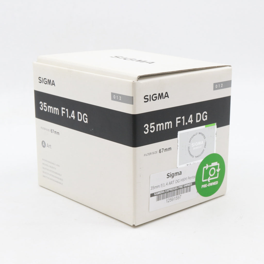 Sigma 35mm f/1.4 ART DG HSM Pentax occasion